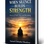 A calm, reflective visual representing inner strength formed through silence, titled ‘When Silence Builds Strength